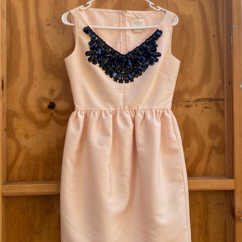 Kate‎ spade embellished cup cake pink dress size 2